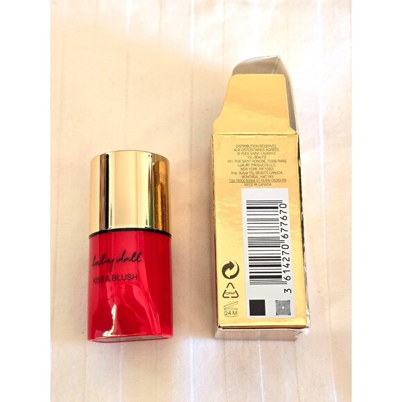 YSL Yves Saint Laurent Babydoll Kiss & Blush Duo Stick #7 From Mild to Spicy MU2 - Picture 3 of 4